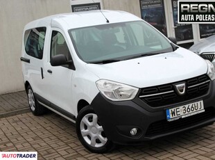 Dacia Dokker 1.6 benzyna 102 KM 2018r. (Sokołów)