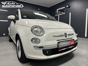 Fiat 500 Fiat 500 1.2 Benz Panorama Klima Alufelgi Rej PL GWARANCJA