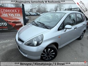 Honda Jazz 1.4 Benzyna * Klima * Elektryka * Manual * 5-drzwi