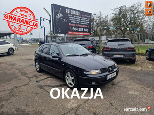 Seat Leon 1.9 TDI 105 KM, Alufelgi, Klima Automatyczna, Kubełkowe Fotele,M…