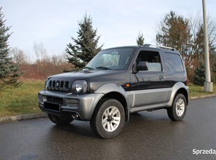 Suzuki Jimny 4x4 reduktor Klima Grzane Fotele Hak Alu 1.3 Benzyna 85KM