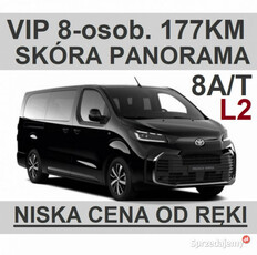 Toyota Proace Verso 177KM 8A/T VIP 8-osob. Panorama Skóra Niska Cena od rę…