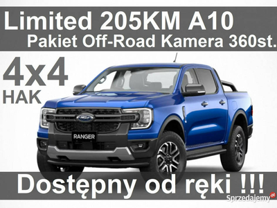 Ford Ranger Nowy Ranger Limited 205KM 4x4 Off-Road Kamera 3…