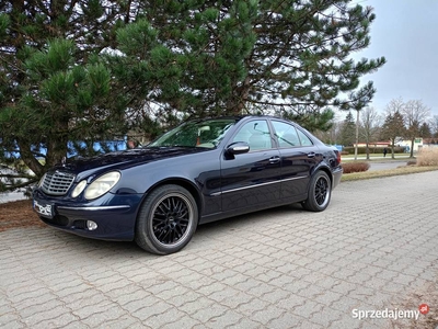 Śliczny.Zdrowy.Zadbany.Mercedes.E.Klasa.2005r.Sedan.Alusy