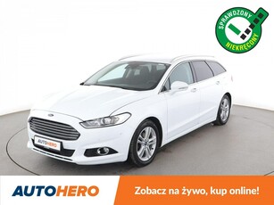 Ford Mondeo VIII 2.0 TDCi Titanium Navi Tempomat Grzana Szyba Fotele Park Assist Kame