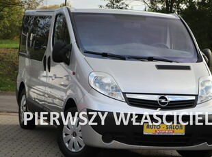 Opel Vivaro I 1-właściciel,serwis, 6-bieg,9-osobowy,zarejestr.