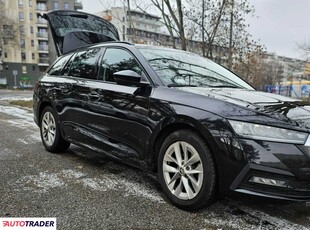 Skoda Octavia 1.5 benzyna 150 KM 2021r. (Warszawa)