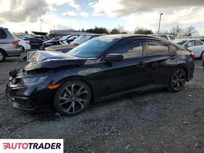 Honda Civic 2.0 benzyna 2019r. (SACRAMENTO)