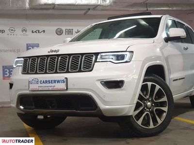 Jeep Grand Cherokee 3.0 diesel 250 KM 2016r. (Warszawa)