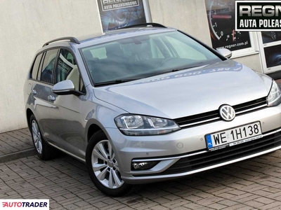 Volkswagen Golf 1.6 diesel 115 KM 2019r. (Sokołów)