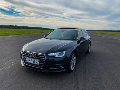 Audi A4b9 2.0TDI Brązowa skóra, panorama, bixenon, manetki