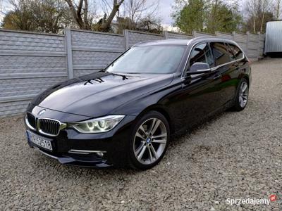 BMW 3 F31 320D*Luxury*Led*Skóry Karmele*Duża Navi*Serwis ASO