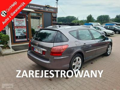 Peugeot 407 / 2.0 Hdi / Rok Gwarancji / Opłacony/ Panorama / LIFT / Alu/