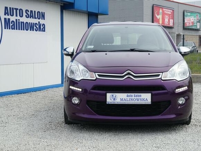 Citroen C3 56 Tys.Km 1.2 110KM Klima PDC Chrom Pakiet Led Halogeny Komputer Alu