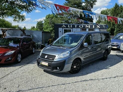 Fiat Scudo SaloN LONG!7SZT!2,0HDI136KM,PanoramaNawiewy,2Xdrzwi przesuwneWelur,8Os