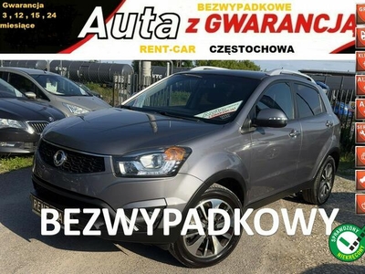 SsangYong Korando 2.0DT*149PS OPŁACONY Bezwypadkowy 104.000 Kamera Klima Serwis GWARAN24