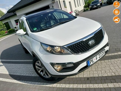 Kia Sportage kamera Biała Perła navigacja panorama 118 tys km