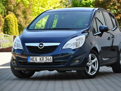 Opel Meriva 1,4 Turbo Benz 120KM Alufelgi Kliamtronik 1 Wł. Serwis z DE !!