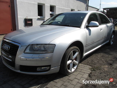 RÓŻNE CZĘŚCI - Audi A8 D3 LONG LIFT 3.0TDI ASB 232KM KZC 2008r. Lak LX7W