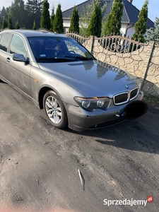 BMW e65 3.0 d uszkodzone