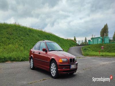 BMW E46 318i+LPG m43b19 Sedan Klima/Szyberdach Czerwona