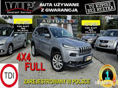 Jeep Cherokee Salon PL,Full opcja,4X4,Sam parkuje,Aktywny t…