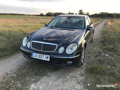 Mercedes W211 E220 Avantgarde, jasne wnętrze, półskóry,