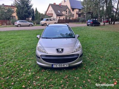 Peugeot 207 św 1.4 benzyna 2008r z przebiegiem 163 tys