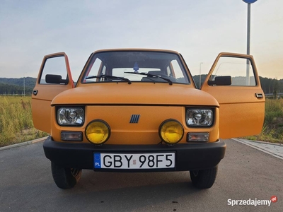 Fiat 126p ŻÓŁTA COBRA