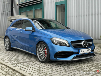 Mercedes A45 AMG 381KM. Bezwypadkowy. 1 Wł. Salon PL. Aktyw…