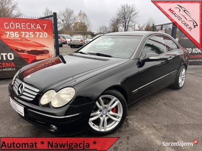 Mercedes-Benz CLK Skóry * Automat * Nawigacja * Alufelgi