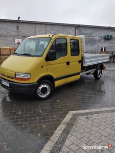 Renault master II dubel kabina, brygadówka