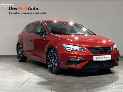 Seat Leon FR 2.0TSI 190KM DSG 2018 r., salon PL, gwarancja,…