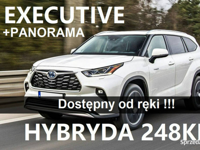 Toyota Highlander Hybryda Executive 248KM Kamera 360 Audio …