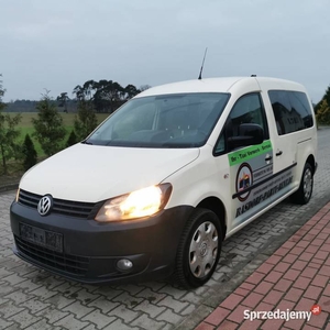 VW Caddy 2.0TDI DSG long/maxi 7 osób, klimatronic