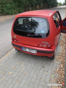 Zadbany Fiat Seicento opłaty