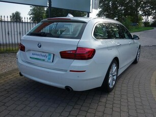 BMW F11 535d 313km 2016 bezwypadkowy dobrze wyposażony Luxury