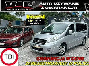 Fiat Scudo LONG!!2,0HDI,Panorama,2Xdrzwi przesuwne,n.Rozrzą!9Os GWARANCJA/…