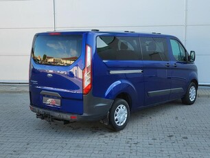 Ford Transit Custom 2.0D 130 KM, L2 Long, Nawigacja, 8 osób, Pełen Serwis, AUTO DEAL Piła