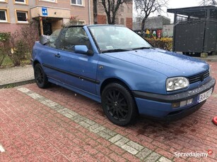 GOLF 3 CABRIO 1.8 BENZ 100 TYS PRZEBIEGU