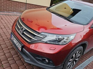 Honda CR-V 2.0 155KM 2014 4x4 Salon PL 1Wł Xenon Skóra 2kpl Kół Alu Zamiana