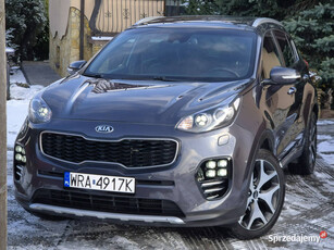 Kia Sportage GT-line, 2017r, 1.7Crdi, Org. Lakier, Koła 19, Panorama, JBL,…