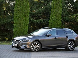 Mazda 6 2.2d(175KM)*Led*Xenon*Navi*Kamera*Skóry*El.Fotele*RVM*Bose*Alu18