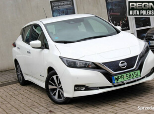 Nissan Leaf SalonPL FV23% 40Khw Acenta Kamera Pakiet Zima Navi 150KM 1WŁ A…