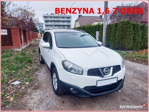 NISSAN QASHQAI skóry 1,6 benzyna 7 osób nawigacja lift xenon