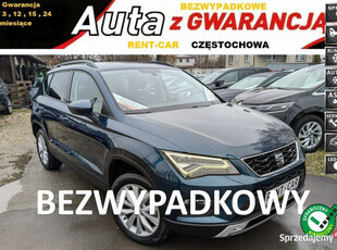 Seat Ateca 1.6TDi*115PS*OPŁACONY Bezwypadkowy*Klimatronik*Navi*Serwis*GWAR…