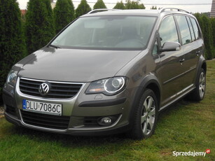 Volkswagen Touran Cross Bogate wyposażenie Bezwypadkowy Bardzo zadbany