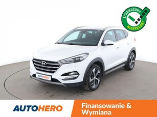 Hyundai Tucson III automat 4x4 navi kamera 177KM hak grzane fotele Bluetooth FullLED