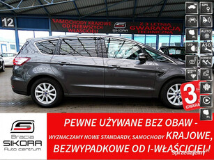 Ford S-Max TITANIUM Navi+FullLed 3Lata GWAR. 1-Właściciel KRAJ Bezwyp Serw…