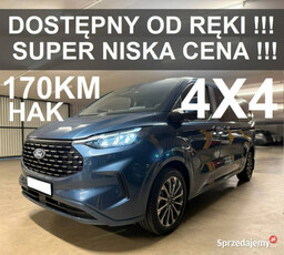 Ford Tourneo Custom L2 Nowy Active 4x4 170KM Hak Webasto Felgi 19